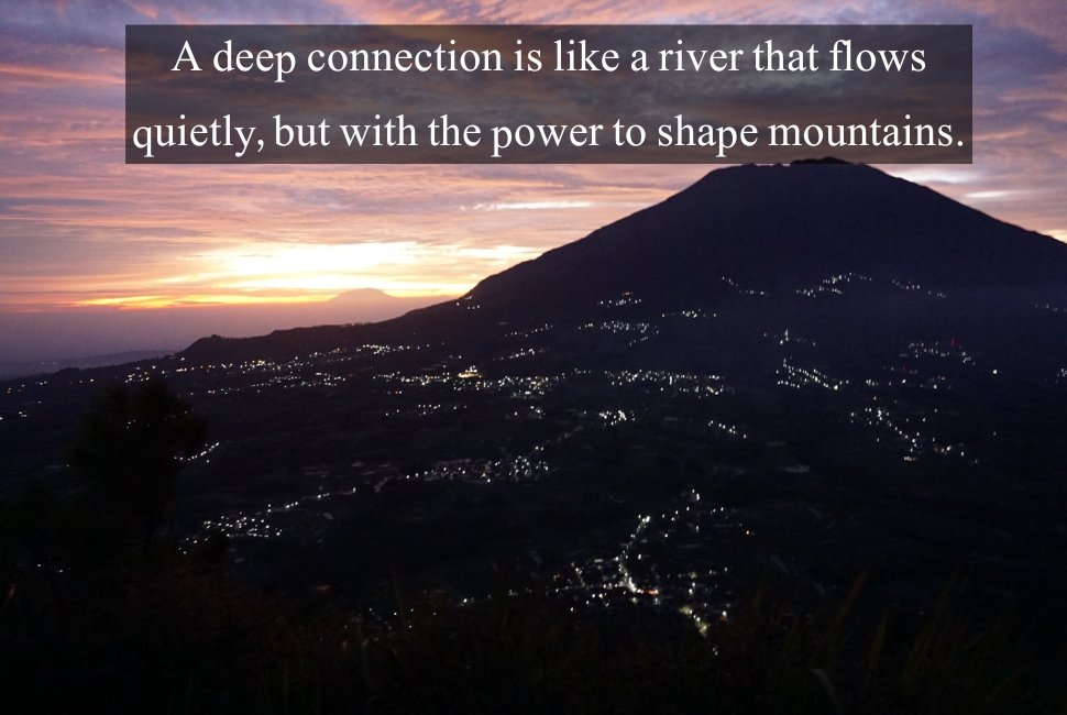 Deep connection quotes