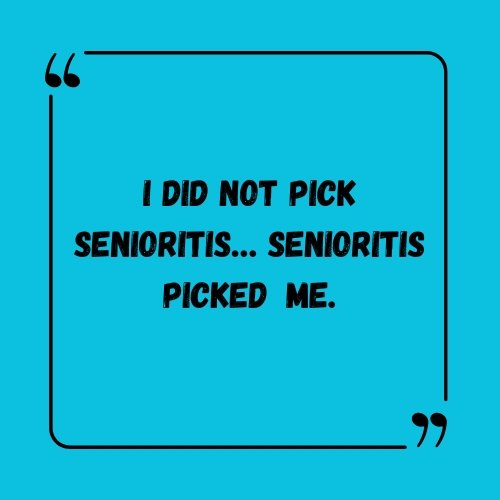 funny senior quotes